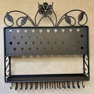 Wire Metal Jewelry Organizer Hanger